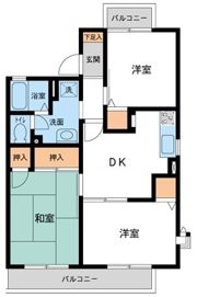 ファーストビュー中国分の間取り画像
