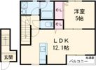 エスポワールの間取り画像