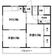 サンハイツアメニティーの間取り画像