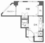 日暮里サンライズマンションの間取り画像
