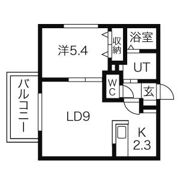 ヴェリタス西町の間取り画像