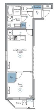 SYFORME NEXT IKEBUKURO WESTの間取り画像