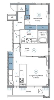 SYFORME NEXT IKEBUKURO WESTの間取り画像