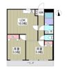 第五山中マンションの間取り画像