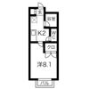 宇緒夢弐番館の間取り画像