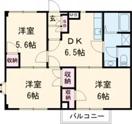 グリーンハイツの間取り画像