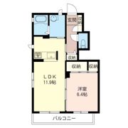 シュシュヴェールAの間取り画像