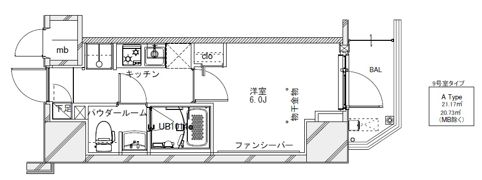 S-RESIDENCE松戸Iriseの間取り画像