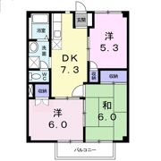 アミスターAの間取り画像