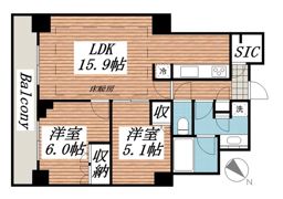 The Kashiwa Towerの間取り画像