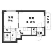 グランメールエレガンスの間取り画像