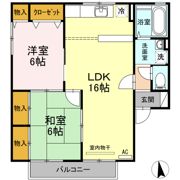 T．Village B棟の間取り画像