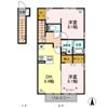 セジュールラソワ Aの間取り画像