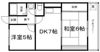 グリーン北条の間取り画像