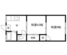 白楊荘の間取り画像