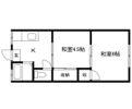 白楊荘の間取り画像