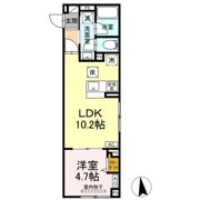 セレスティア青井Ⅱの間取り画像
