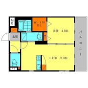 ウインズ リガロ 大城の間取り画像