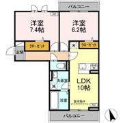 GRAND D-ROOM 堅石の間取り画像