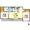 D-ROOM蘇原村雨町A棟の間取り画像