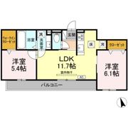 D-ROOM蘇原村雨町C棟の間取り画像