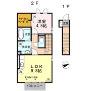 ヴァンサンクの間取り画像