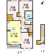 グランシャリオの間取り画像