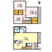 セジュール茨木駅前の間取り画像