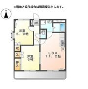 コンフォールパレスの間取り画像