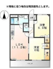 コンフォールパレスの間取り画像