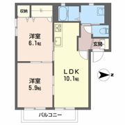 バリュージュYKの間取り画像