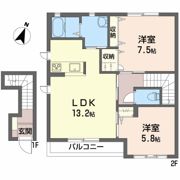 シャーメゾンWAYU Aの間取り画像