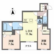 アビタシオン野神の間取り画像