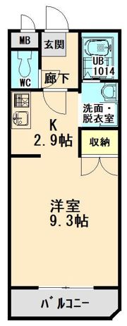 ユーミー日永マンションの間取り画像