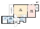 Cherim試験場前1の間取り画像
