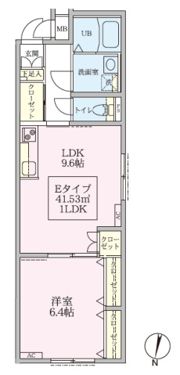 スカイルーチェ南浦和の間取り画像