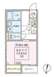 スカイルーチェ南浦和の間取り画像