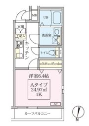 スカイルーチェ南浦和の間取り画像
