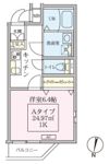 スカイルーチェ南浦和の間取り画像