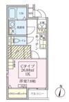 スカイルーチェ南浦和の間取り画像