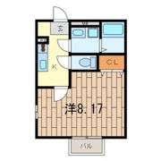 アムール プリエの間取り画像