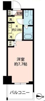 MFPRコート木場公園の間取り画像