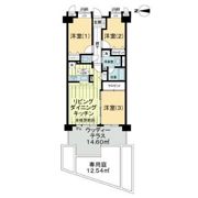 ライオンズタワー片瀬江ノ島の間取り画像