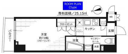 グランドコンシェルジュ新御徒町アジールコートの間取り画像