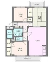 ガーデンビレッジ柏2号棟の間取り画像