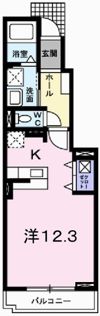 エクセラン則直Ⅲの間取り画像