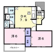 アルバコートの間取り画像