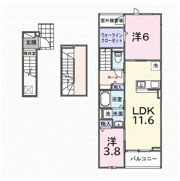 ミルト ブリッサ 大原の間取り画像