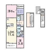 ミルト ブリッサ 大原の間取り画像
