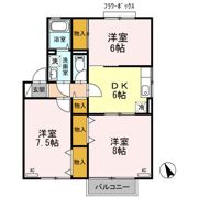 サンシルフィー Bの間取り画像